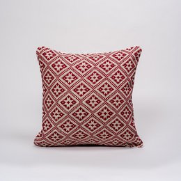 Dokmai rode decoratieve kussenhoes