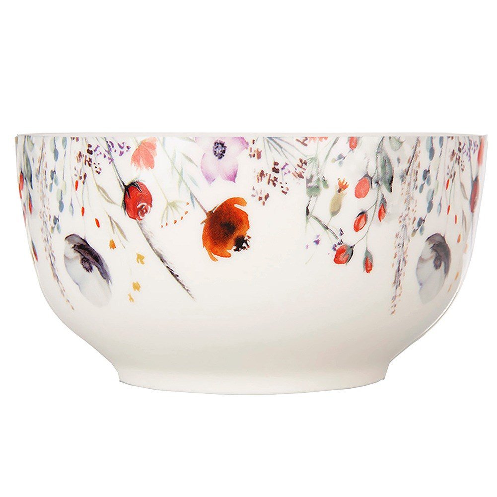 Schüssel Porzellan Mohn 13 cm, 500 ml