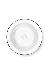 Candle Holder Glass Clear 13x25cm