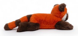 One Love Plush Toy - Red Panda Rusty Orange and Brown