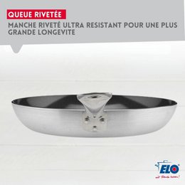 Cooking pan with ceramic coating without PFAS 28 cm Bistro Line Elo