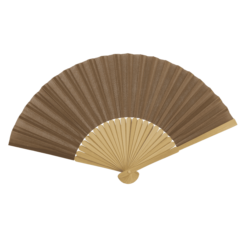 Fan, Natural, 21 cm, bamboo,