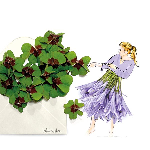 Happy New Year - card with envelope