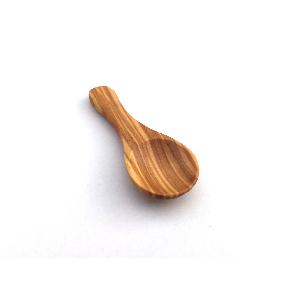 Mini cuillère 6 cm en bois d'olivier