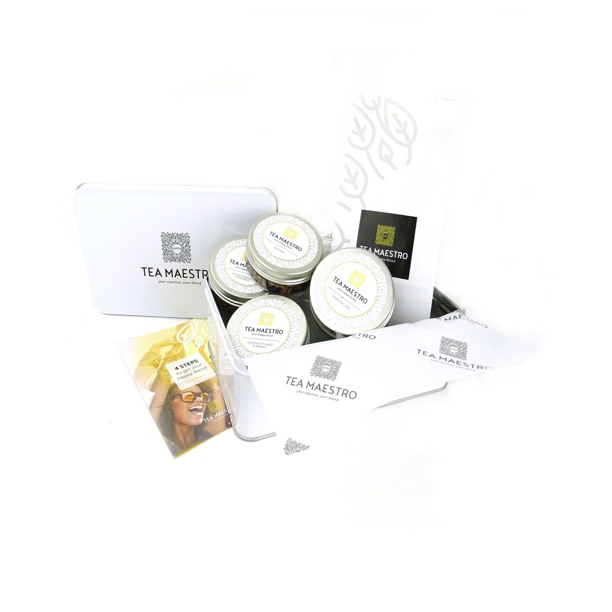 Make your own tea mix package - Happy