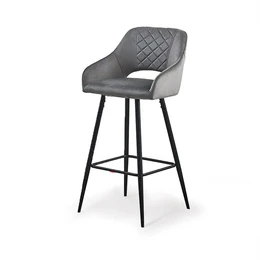 Stein Bar Stools [Set of 2] [75 cm] [Velvet]