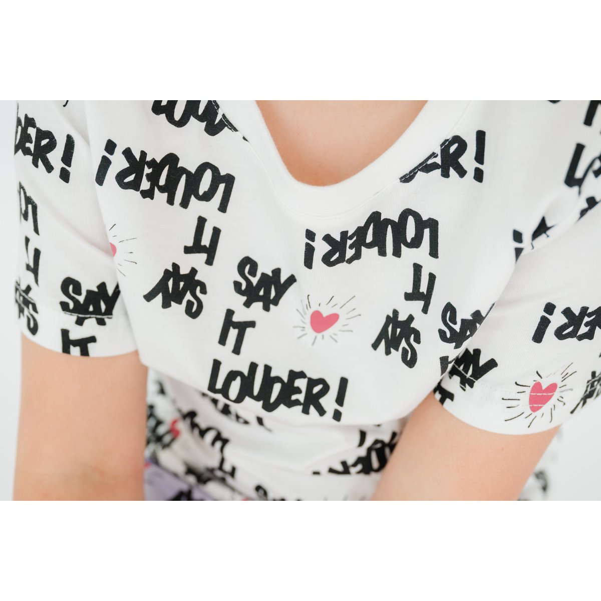 Ivy icône t-shirt nature blanc