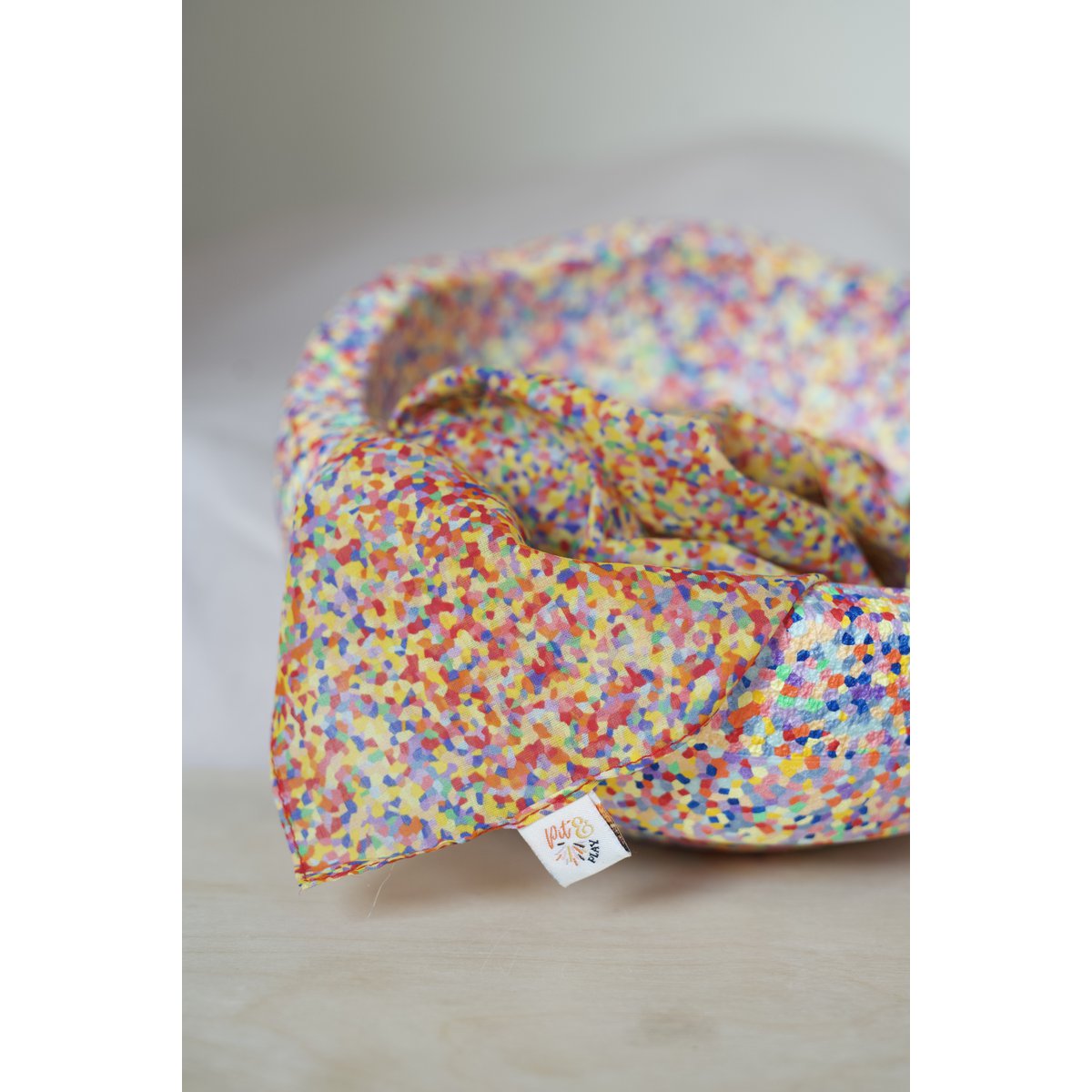 Play cloth - super confetti - spieletuch- play cotton
