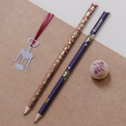 Display full of 120 magnetic pencils - grapes and grape varieties + free display