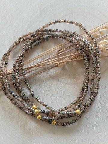 Set brassard Miyuki Light Smoky Topaz (5ème)