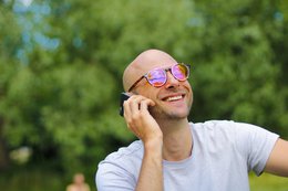 Niebieskie nakładki blokujące światło Lennon