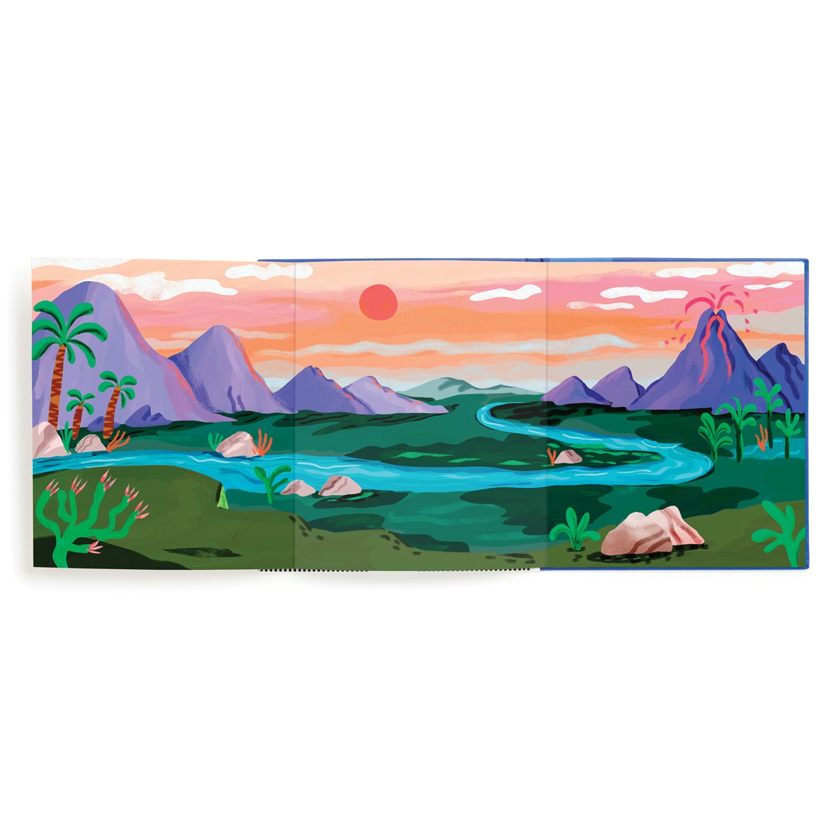 Herbruikbare Stickers - Dinosauruspark