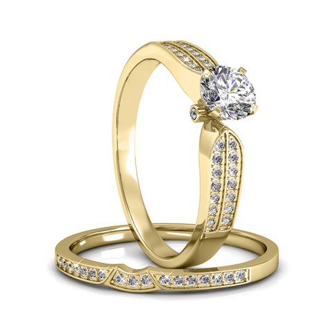 Kaiserinring - Gold und Kristall