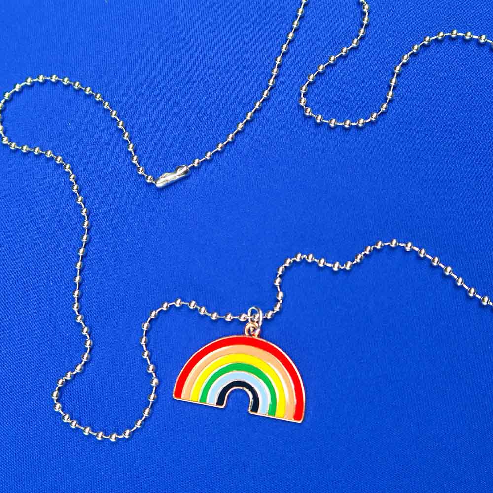 Collier arc-en-ciel LGBT