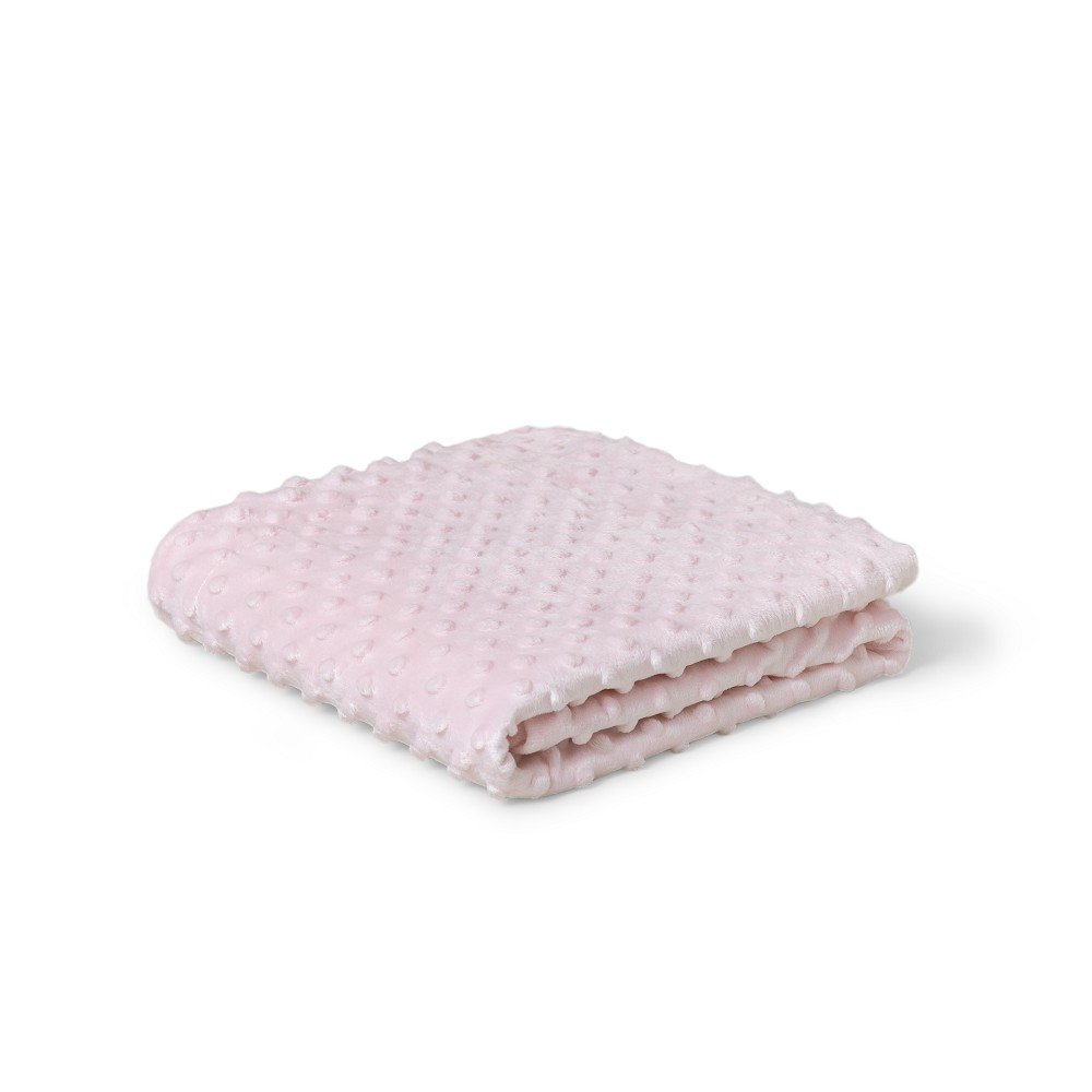 COUVERTURE A BULLES - 80 X 110 - POLAIRE CORAIL - ROSE