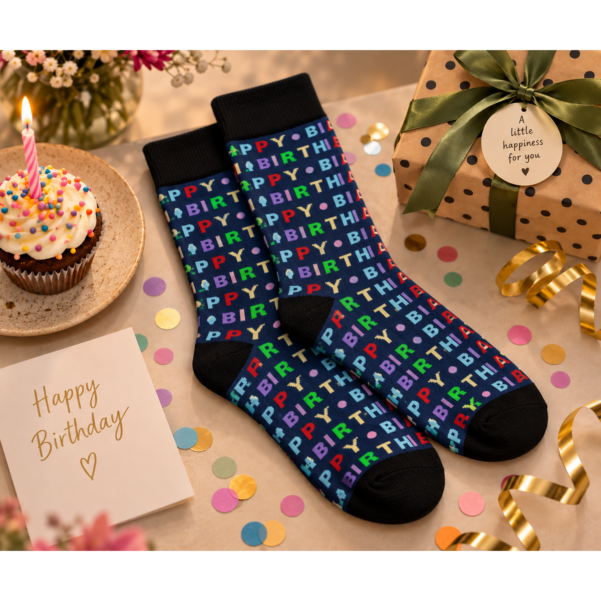 Tintl socks | Colour - Happy birthday