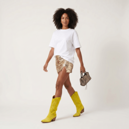 Dallas Midi Bergamot Texan Boots