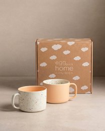 Breeze Party In/Out Stoneware Duo Set Mug 450ml Orange