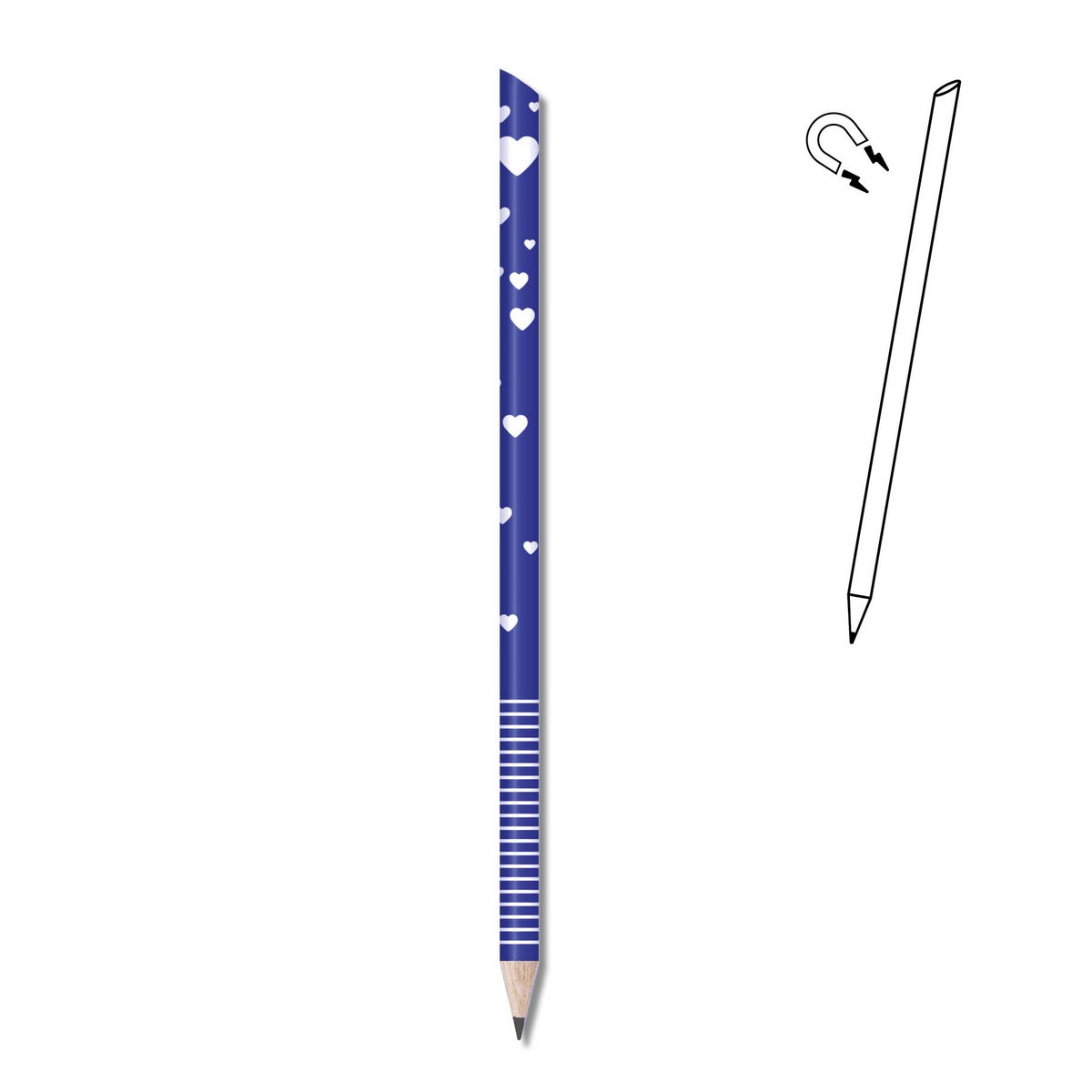 Herzmagnetstift