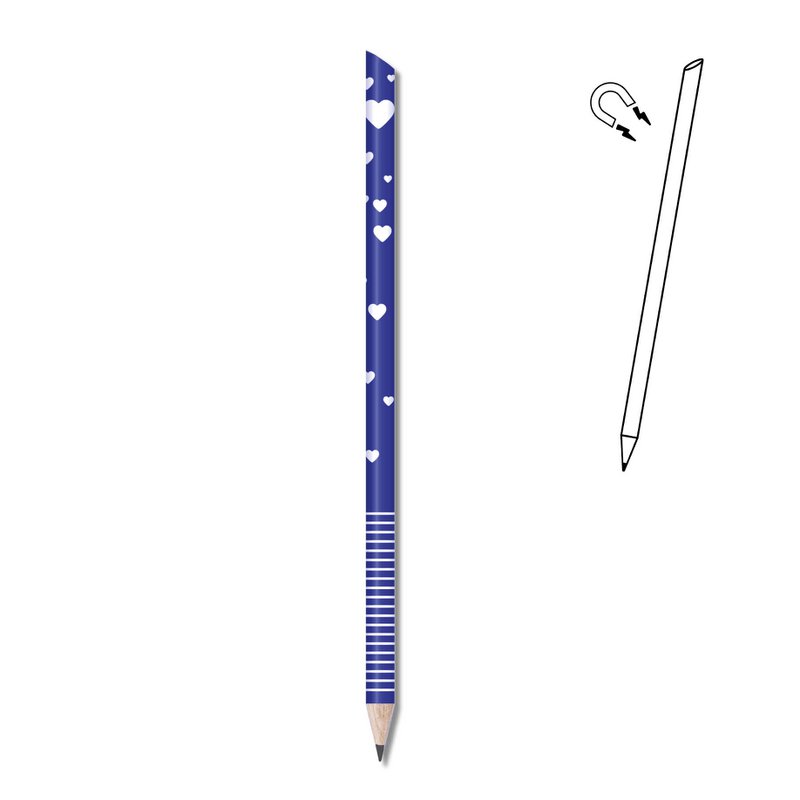 Heart magnetic pencil