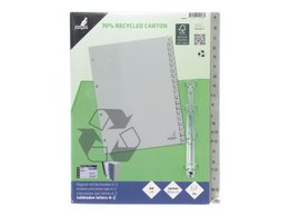 ECO Tab Kangaro A4 letters 180gr gray cardboard 4r 20pcs FSC