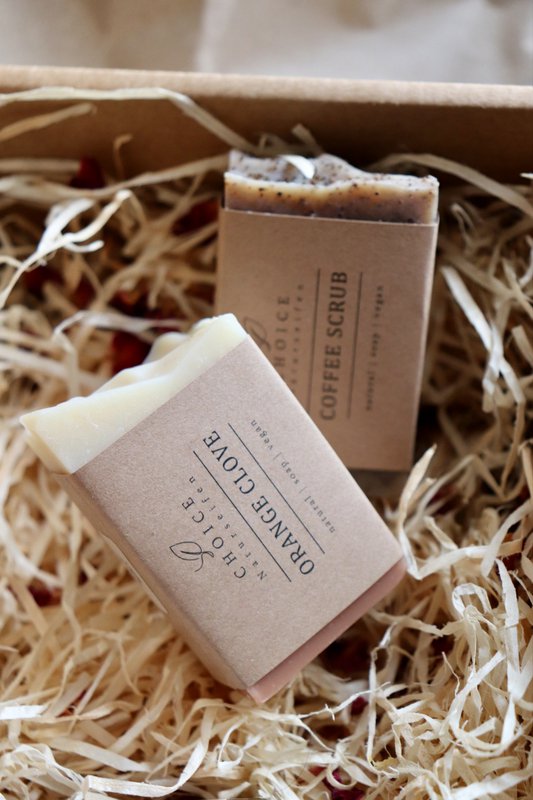WELLNESS gavesæt: badesalt, sæber, bodybutter