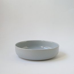 Skål 22 cm med låg/tallerken Stokrose - arktisk grå - 1.000 ml