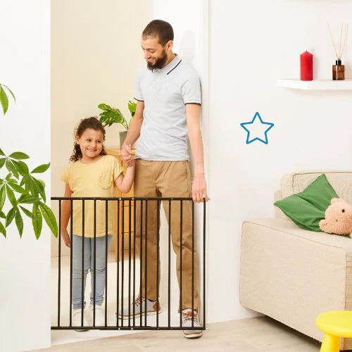 SICHERHEITSBARRIERE, SCHRAUBBEFESTIGUNG (60 - 107 CM) – SICHERES UND SCHÜTZENDES METALL XL