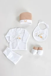 Ensemble thermique pour bébé nouveau-né 5 pièces Friends Chatting 0565S