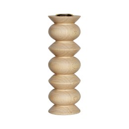 Totem Wooden Candle Holder - Tall Nº 5
