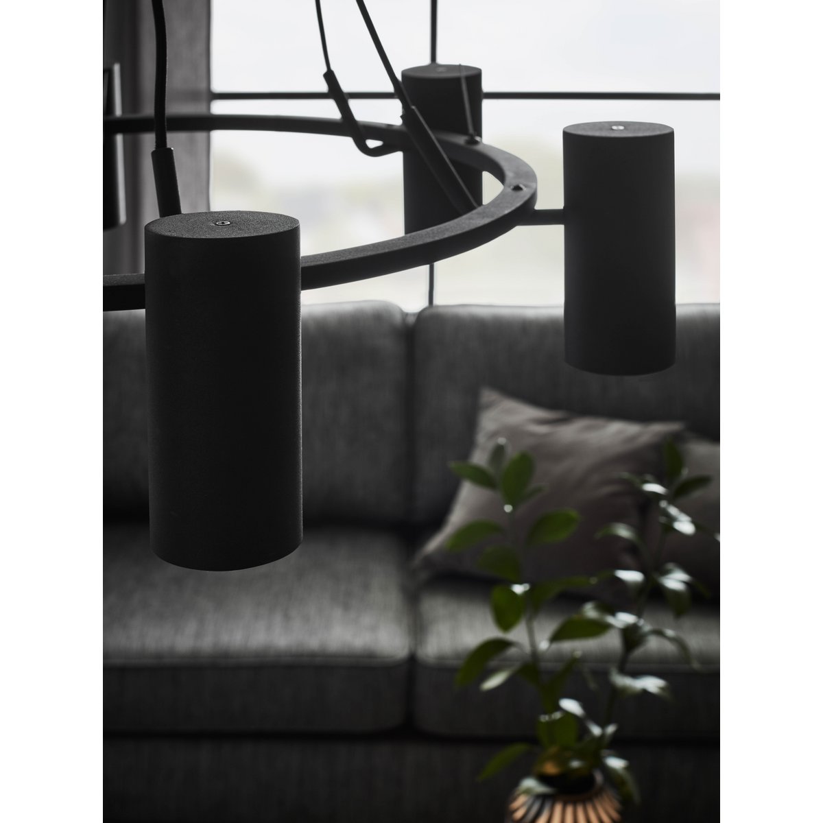 PORTO Pendant 6L Black