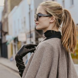 Elodie | Lang læderhandske