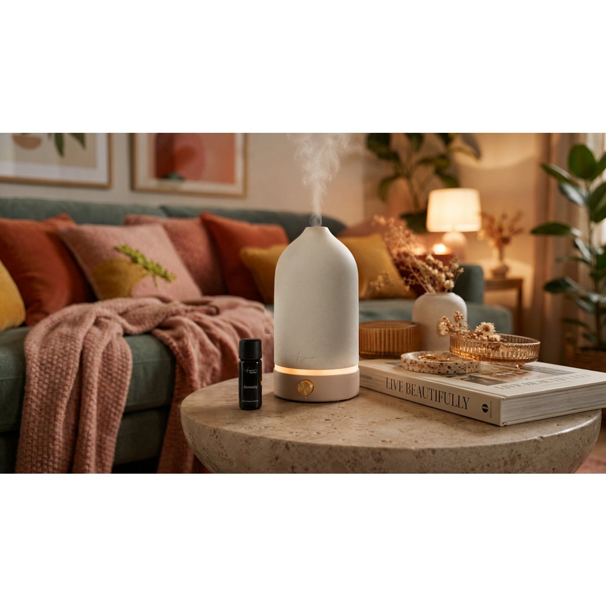 Fagnes Voyage Portable Ultrasonic Aroma Diffuser