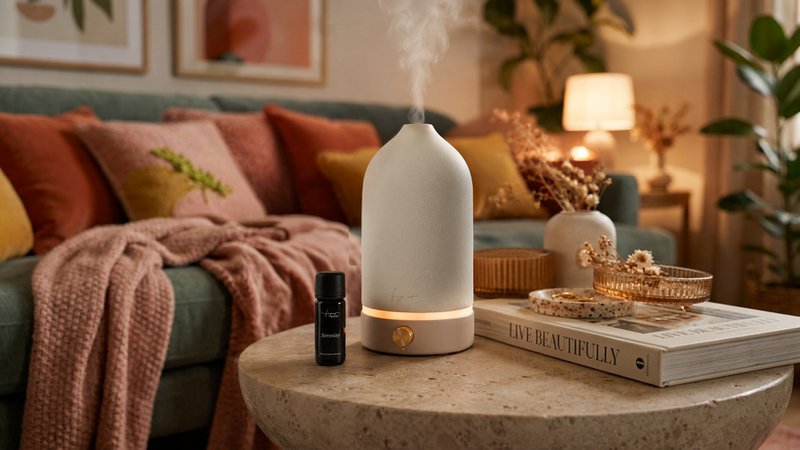 Difusor ultrasónico portátil del aroma del viaje de Fagnes