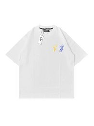 T-shirt Boxy Fit Wild and Free 100% Cotone Made in Italy