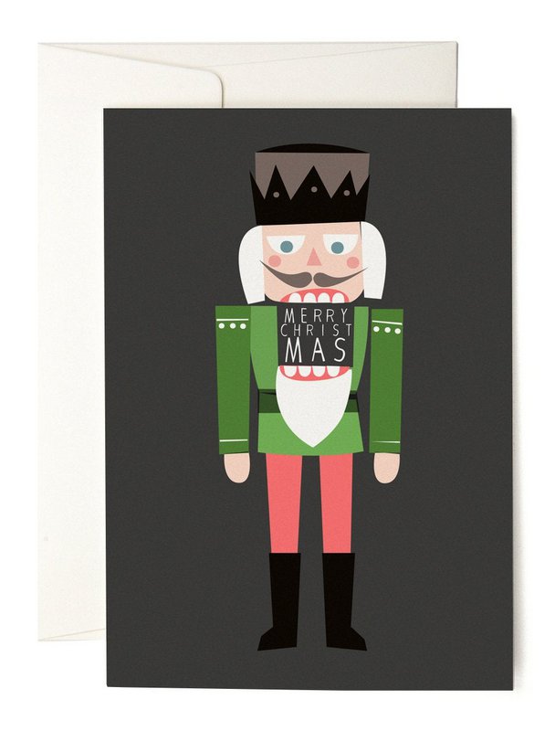 Nutcracker greeting card