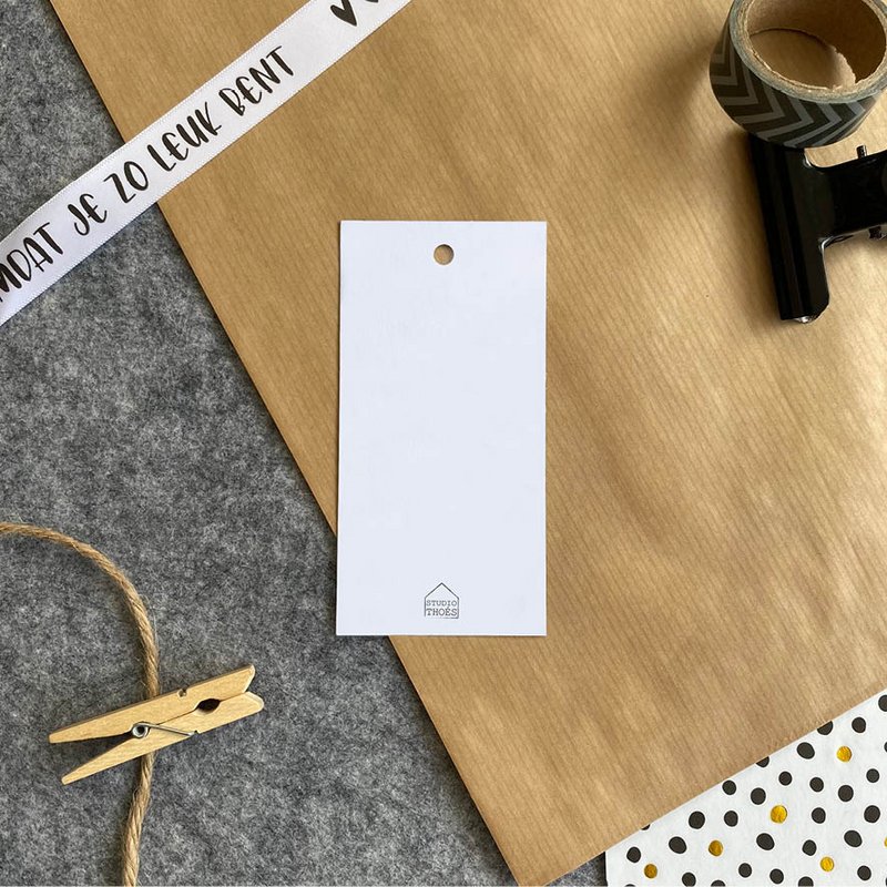 Gift tag - Get well soon