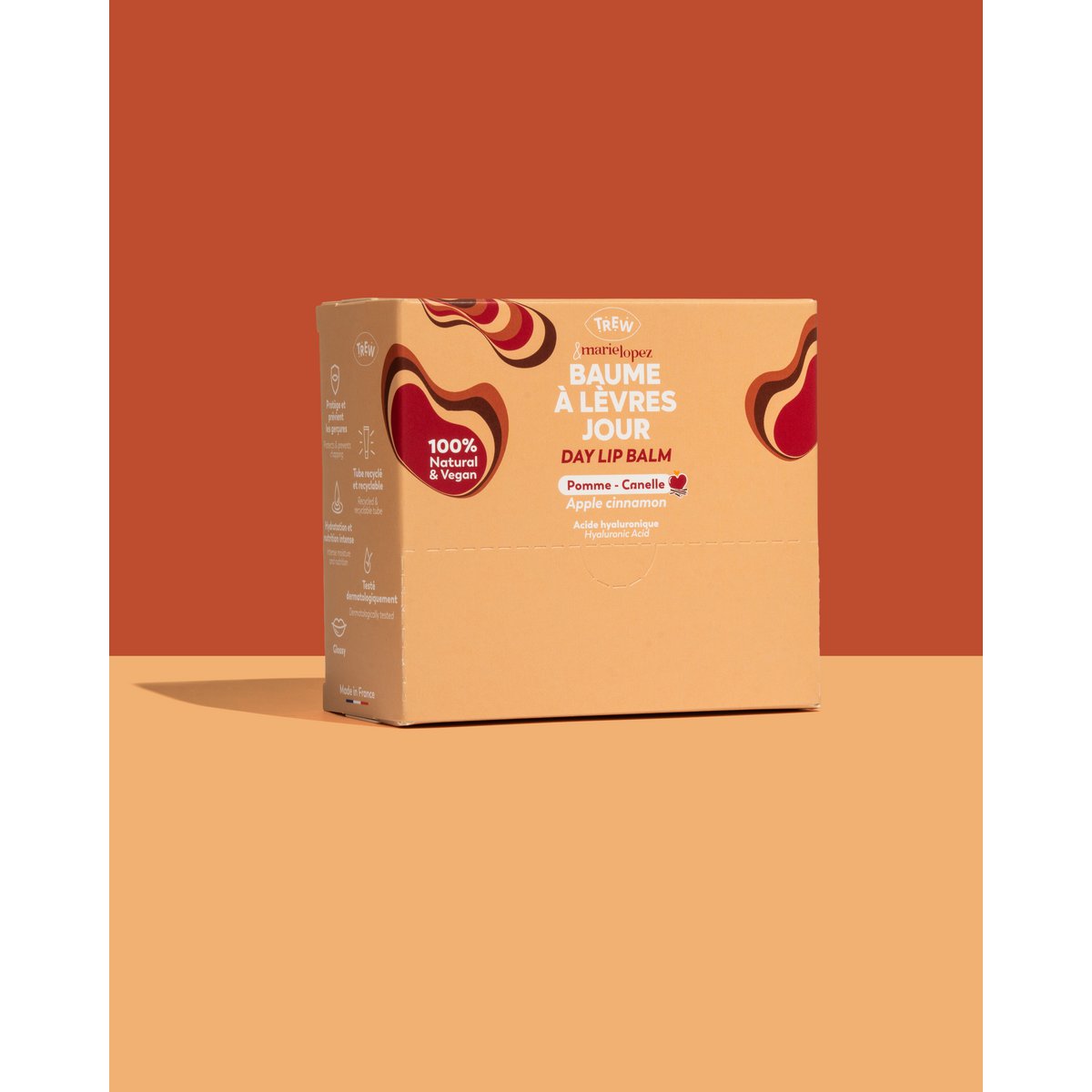 Distrib Day Apple-Cinnamon Lip Balm 100% Natural & Vegan