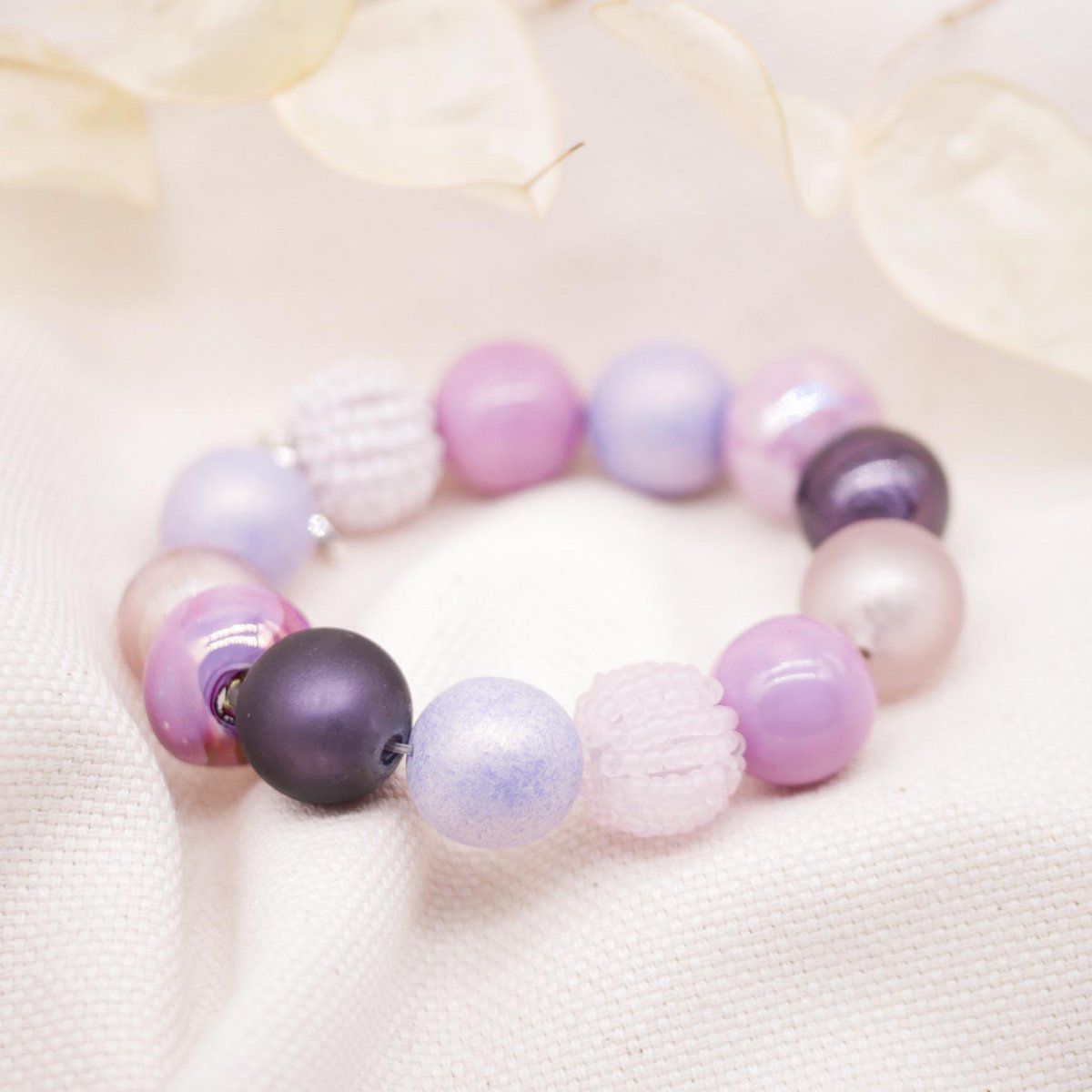 Bracelet Stephisimo "Petit Bollywood", Violet