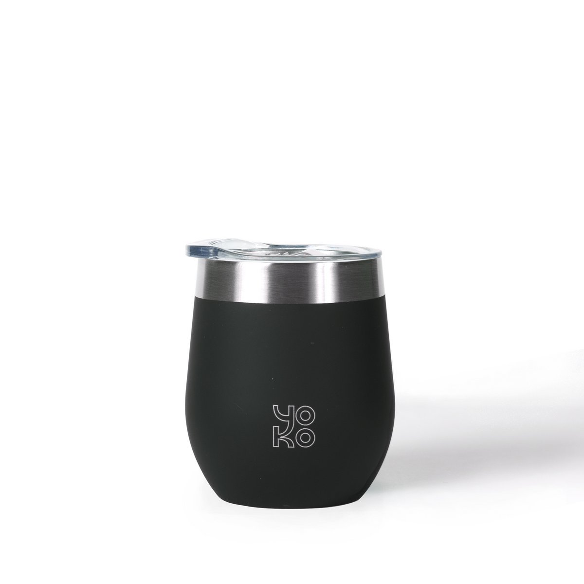 INSULATED MUG with lid 250 ml - Black