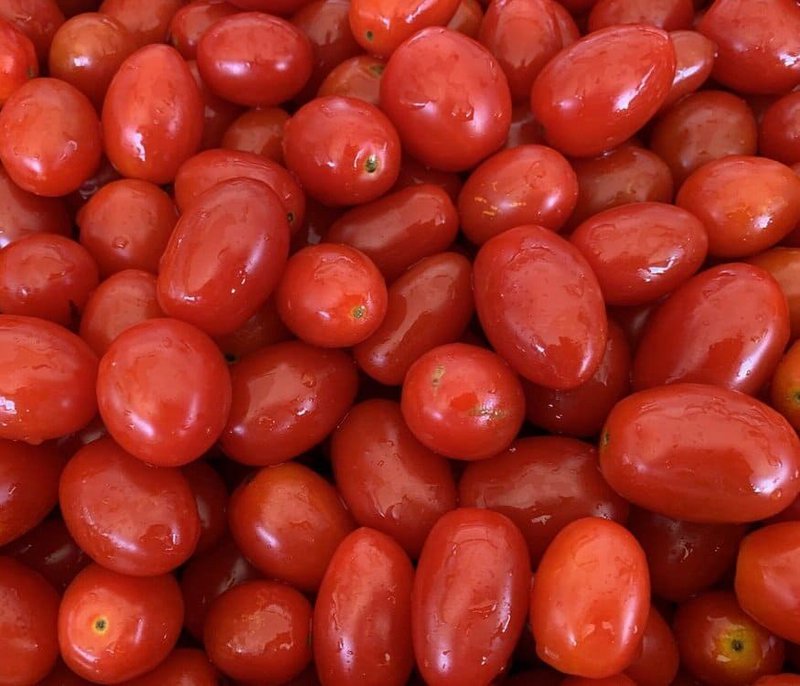 Natürliche Bio-Datterino-Tomaten