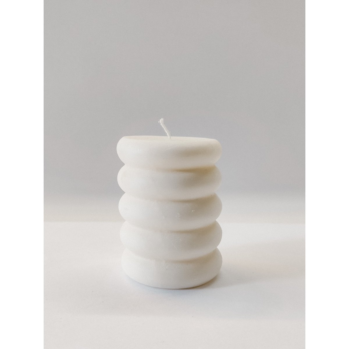 Disks Large candle | rapeseed wax