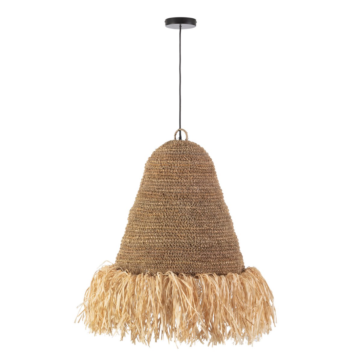 LÁMPARA DE TECHO 50X50X52/200 SISAL NATURAL TH7985000