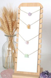 Ruwe natuurlijke kristallen | 24K hanger kettingen