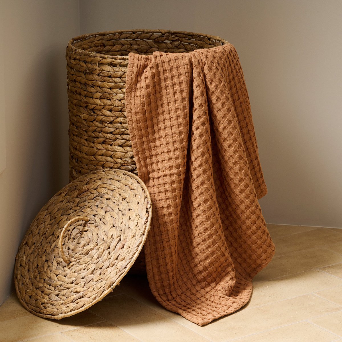 Badetuch | Waffelkreide aus Baumwolle | 70x140cm