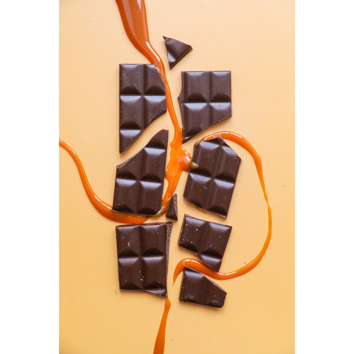 Barretta vegana di cioccolato al latte d'avena H!P Caramello salato