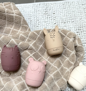 Badespielzeug, Nude Rose, Set mit 4 Tieren
