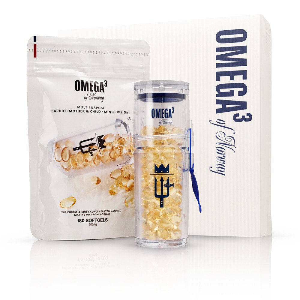Norge Omega3-pakke (300 kapsler)