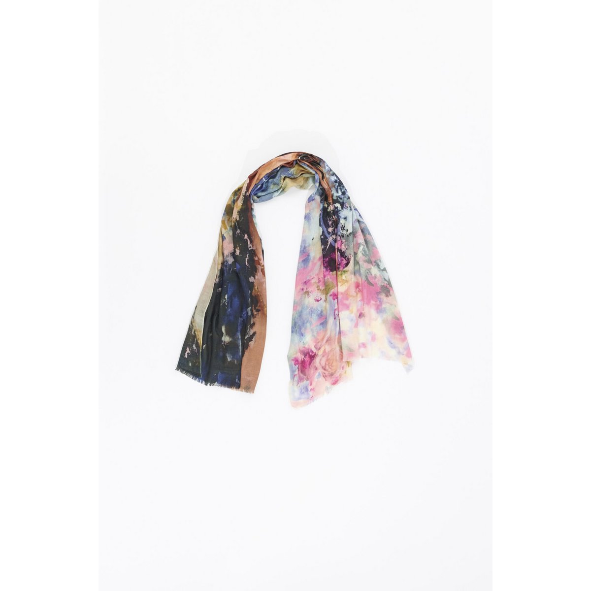 Schal Wolle/Seide – Otra Cosa – Frida Pink Roses – 4746