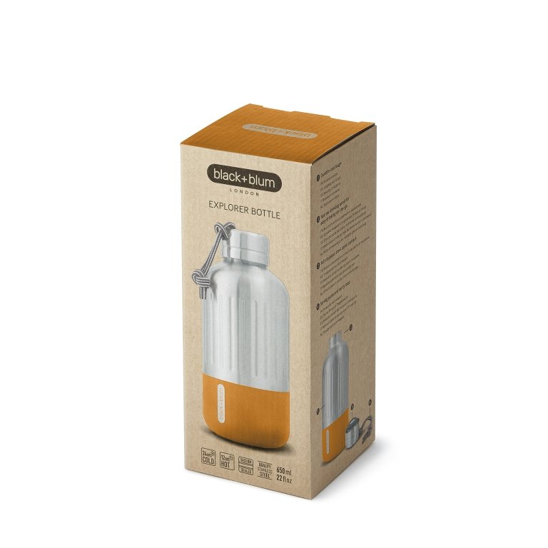 Black+Blum Explorer Insulated Bottle Small - Isoleerfles - 0.65Ltr